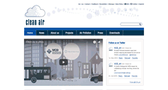 Desktop Screenshot of cleanair-europe.org